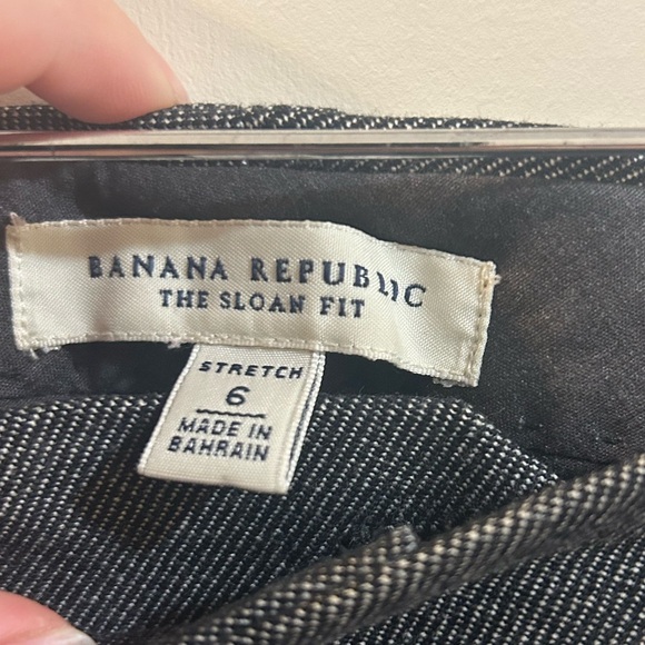 Banana republic grey Sloan fit stretch size 6 - Picture 4 of 6